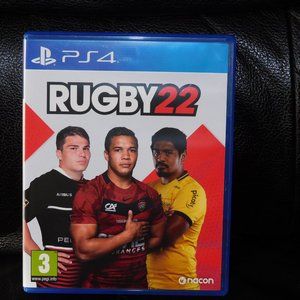 RUGBY 22 PS4 video game - rare sports game Playstation 4